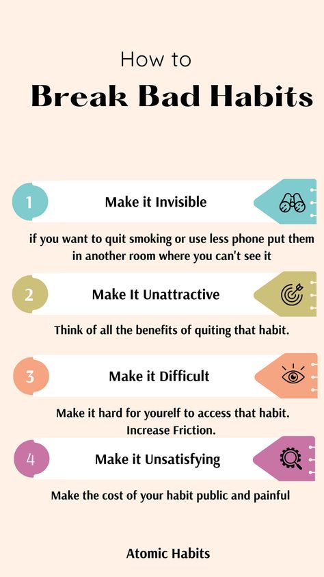 Quitting A Bad Habit, Atomic Habits Breaking Bad Habits, How To Quit A Bad Habit, Swap Bad Habits For Good Ones, Replace Bad Habits With Good Ones, Breaking The Habit Of Being Yourself Quotes, Replacing Bad Habits With Good, How To Leave Bad Habits, Breaking A Habit