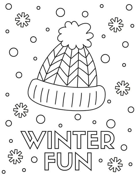 Looking for a fun winter activity to keep your kids busy on snow days? Download and print these free winter coloring pages for kids of all ages! Whether you are looking for Christmas coloring pages for toddlers, preschoolers, or older kids, there’s something for everyone! Whether you plan on using these winter coloring sheets in the classroom, at a holiday party, or just as an at-home activity during the colder months like December and January, these winter crafts are the perfect activity. Snow Crafts Preschool, Free Winter Coloring Pages, Winter Coloring Pages For Kids, Thanksgiving Coloring Book, Winter Coloring Pages, Snow Crafts, Cupcake Coloring Pages, Mermaid Coloring Book, New Year Coloring Pages