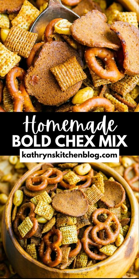 Extra Bold Chex Mix Recipe, Cereal Recipes Snacks, Ultimate Chex Mix Recipe, Bold Chex Mix Recipe, Chex Mix Recipes Sweet, Homemade Chex Mix Recipe, Chex Mix Recipes Original, Homemade Chex Mix, Chex Mix Recipe