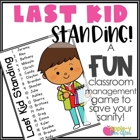 Positive Classroom Management, Classroom Management Elementary, Teaching Classroom Management, Substitute Teaching, Class List, Responsive Classroom, Management Games, Classroom Procedures, Classroom Behavior Management