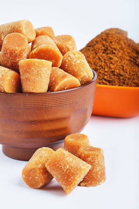 Organic Gur or Jaggery Powder and cubes, Jaggery is used as an ingredient in sweet and savoury dishes in the cuisines of India royalty free stock im Im Free, Jaggery Powder, Savoury Dishes, Sweet Savory, Design Portfolio, Product Design, Mood Board, Royalty, Royalty Free