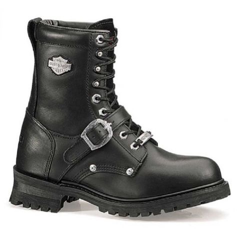 Harley-Davidson Men’s Faded Glory Boot,Black,10.5 M Motorcycle Riding Boots, Leather Motorcycle Boots, Unique Boots, Harley Davidson Boots, Motorcycle Black, Mens Fade, Outfits Hombre, Mens Leather Boots, Harley Davidson Women