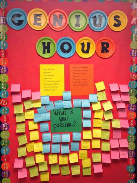 Reflections of an Intentional Teacher: Reflections on Round 1 of Genius Hour Genius Hour Elementary, Genius Hour Projects, Genius Hour, Problem Based Learning, Inquiry Based Learning, 4th Grade Classroom, Classroom Gifts, Gifted Education, Classroom Setup