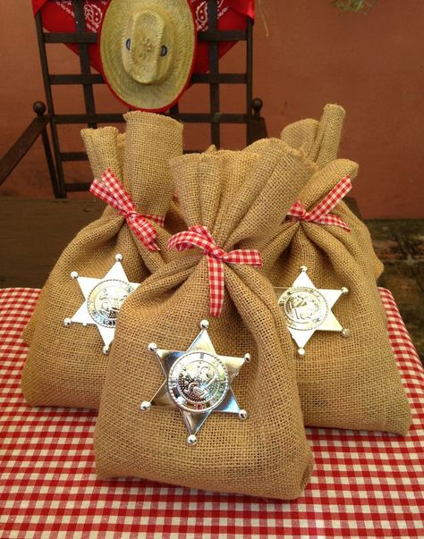 Sheriff Callie Birthday, Texas Party, Cowboy Theme Party, Wild West Party, Western Birthday Party, Rodeo Party, Cowboy Birthday Party, Birthday Goodie Bags, Western Birthday