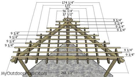 Pin on Pergola Corner Pergola Plans, Corner Gazebo, Corner Pergola, Backyard Shade, Backyard Pergola, Deck With Pergola, Boot Room, Diy Shed, Pergola Plans