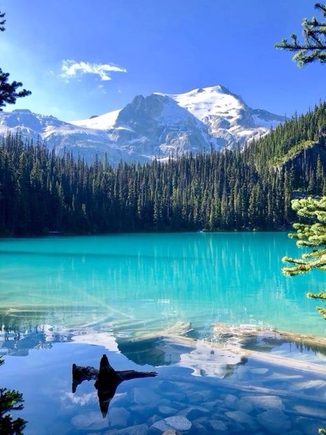 Pretty Countries To Visit, Joffre Lakes Provincial Park, Canada Aesthetic Summer, Whistler Canada Summer, Canada Scenery, Canada Vibes, Lakes Canada, Canada Aesthetic, Canada Lake