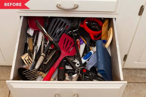 Organize Utensil Drawer, Kitchen Utensil Drawer Organization, Kitchen Utensil Drawer, Utensil Drawer Organization, Cheap Organization, Kitchen Utensil Organization, Kitchen Drawing, Utensil Drawer, Bamboo Box