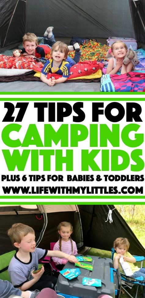 Zelt Camping Hacks, Camping Essentials List, Camping With Toddlers, Tent Camping Hacks, Camping Snacks, Camping Diy, Travel Trailer Camping, Camping Set Up, Camping List