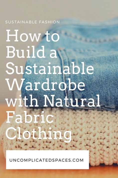 Natural Fiber Capsule Wardrobe, Natural Fabric Outfit, Best Fabrics For Clothes, Natural Fabric Clothing, Natural Fiber Clothing For Women, Natural Wardrobe, Natural Fabrics Clothing, Thrift Tips, Natural Fibers Clothing