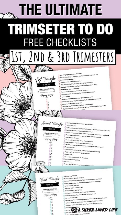 Trimester By Weeks, Registry List, Pregnancy Checklist, Pregnancy Info, 1st Trimester, Baby Checklist, 3rd Trimester, Pregnancy Information, Pumping Moms