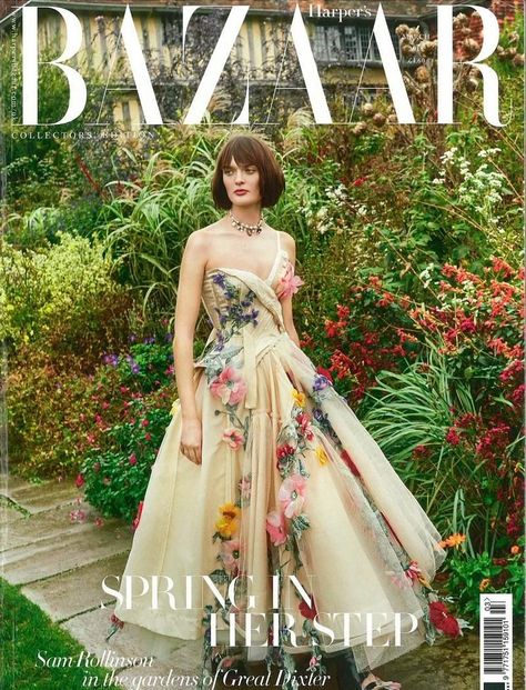 Harpers Bazaar Covers, Vintage Editorials, Harpers Bazaar Magazine, Bazaar Magazine, Fashion Magazine Cover, Fashion Cover, Princess Caroline, Harper’s Bazaar, Student Fashion