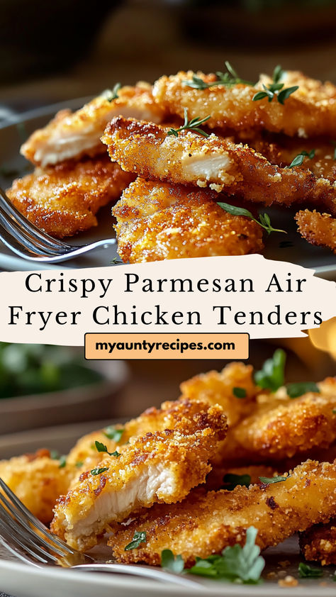 These Crispy Parmesan Air Fryer Chicken Tenders are a healthier twist on a classic favorite! Coated in a crunchy Parmesan breadcrumb mixture, these chicken tenders are air-fried to golden perfection, giving you all the crispiness without the extra oil. Perfect for a quick weeknight dinner, a fun appetizer, or even meal prep, these chicken tenders are kid-friendly and full of flavor. Breadcrumb Chicken Air Fryer, Airfryer Chicken Meals, Chicken Tenderloin Recipes Breaded, Cheap Dinners Air Fryer, Meals To Make With Chicken Tenderloins, Chicken Fried Chicken Air Fryer Recipe, How To Make Breaded Chicken In Air Fryer, Parmesan Chicken Tenders Air Fryer, Chicken Tender Dinner Ideas Air Fryer