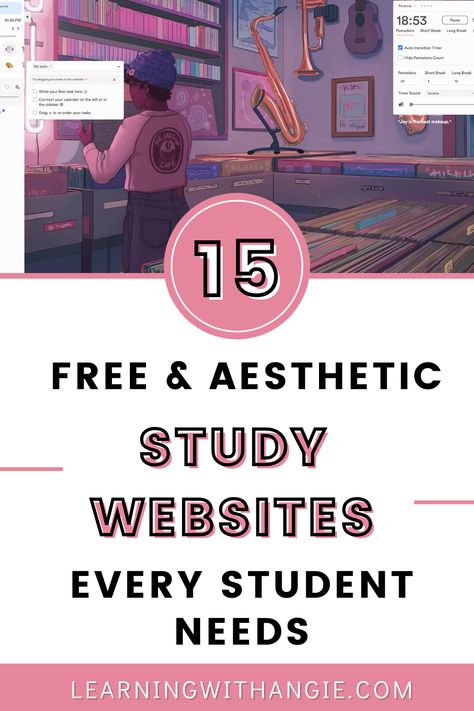 Aesthetic Notes Website, Websites To Use While Studying, Online Websites For Taking Notes, Website To Help Study, Best Study Websites For Students, Sites For Notes, Cute Websites For Studying, Focus Websites For Students, Notes Taking Website