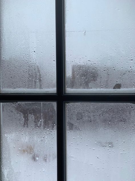 Foggy Windows Aesthetic, Snow Aesthetic Window, Frosty Window Aesthetic, Frosted Window Aesthetic, Frosty Winter Aesthetic, Snowless Winter Aesthetic, Snow Outside Window Aesthetic, Clear Winter Aesthetic, No Snow Winter Aesthetic