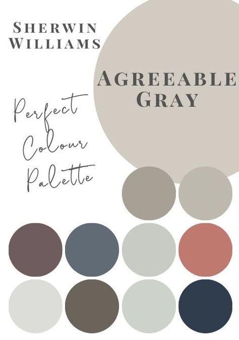 When it comes to choosing the right color palette for your home, there are endless options to consider. However, Sherwin Williams’ Agreeable Gray color palette is a timeless and versatile choice that can bring a sense of tranquility and elegance to any room. In this article, we will explore the Sherwin-Williams Agreeable Gray color palette […] Agreeable Grey Palette, Farmhouse Grey Color Palette, Color Palette For Agreeable Gray, Dovetail Sherwin Williams Cabinets With Agreeable Gray Walls, Agreeable Grey Exterior House Colors, Acacia Haze Complimentary Colors, Agreeable Grey Color Palette, Sherwin Williams Blues That Go With Agreeable Gray, Iron Ore Agreeable Gray