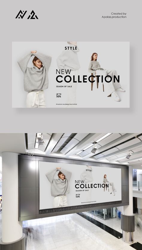 Fashion Style Banner Design Fashion Banners, Banner Store, Shop Banner Design, Fashion Sale Banner, Website Banner Design, Ad Ideas, Banner Design Layout, Of Logo Design, Banner Web