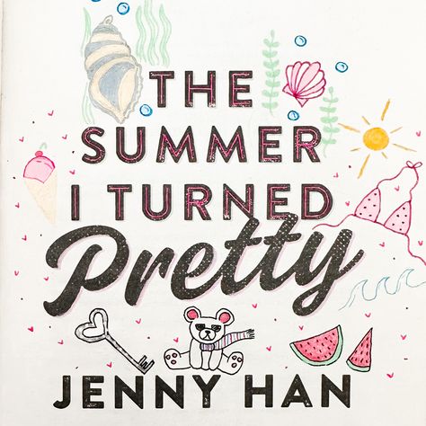 The summer i turned pretty, by jenny han The Summer I Turned Pretty Doodles, Pretty Doodles, Team Jeremiah, Team Conrad, Summer Drawings, Book Annotations, The Summer I Turned Pretty, Jenny Han, Book Annotation