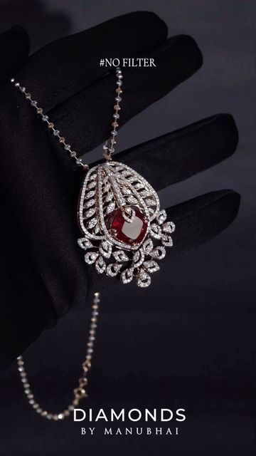 Dimond Jewellery Pendent, Real Gemstone Jewelry, Diamond Lockets Indian Pendants, Small Pendent Set Diamond, Diamond Buttalu, Real Diamond Pendant Set, Lakshmi Jewellery, Dimond Ring, Ruby Diamond Pendant