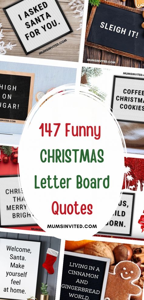 Here are the best short, funny, hilarious and witty Christmas letter board quotes to make you laugh out loud. You'll find the funniest letter board quotes about elf and grinch that kids will love. These cute Christmas letterboard quotes are filled with humor and will resonate with lovers of Christmas vacation. winter letterboard quotes. December letter board. christmas felt board quotes. holiday letter board ideas. christmas word board. christmas message board. christmas felt board quotes. Elf Letterboard Quotes, Short Christmas Letter Board Quotes, Christmas Sayings For Signs, Christmas Quotes Instagram, Funny Christmas Letterboard Quotes, Funny Christmas Letter Board, Short Christmas Sayings, Winter Letterboard, Board Quotes Funny