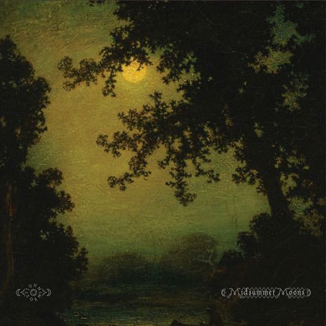 Moonlight Painting, River Painting, Vintage Landscape, Aesthetic Painting, Night Art, Sky Art, Moon Art, Dark Night, American Art