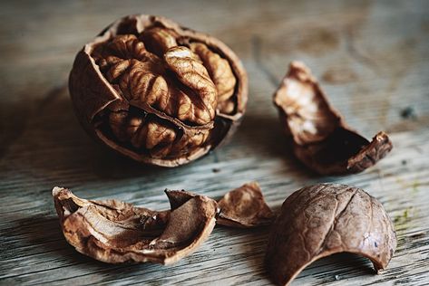 As far as nuts go, walnuts have a particularly bad rep when it comes to skincare. Used primarily as a physical exfoliant (some products use tiny fragments of walnut shells to scrape off dead skin, among other things), the ingredient has long faced criticism from skin experts due to its harsh, abrasive texture. It even sparked a 2016 lawsuit over cl... Walnut Oil Benefits, Tree Nut Allergy, Walnut Oil, Walnut Shell, Okra, Keto Diet Plan, Oils For Skin, Nutrition Tips, Macadamia