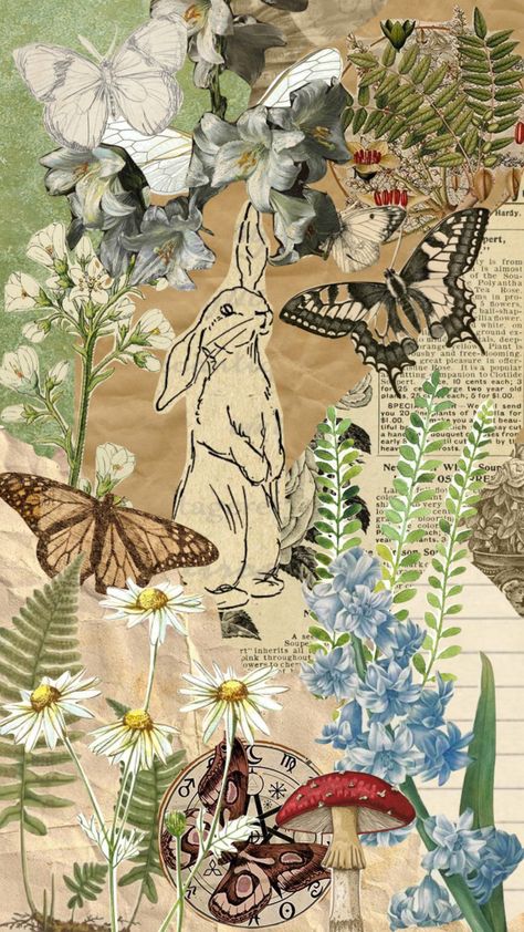 #aesthtic #collage #nature Green Plants Aesthetic, Collage Nature, Botanical Collage, Plants Aesthetic, Vintage Easter Cards, Shape Collage, Nature Collage, Collage Drawing, Flower Collage