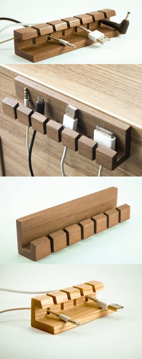 Wooden Cable Desk Management System Holder, Cable Cord Charger Organizer - Charging Cable Wood Organizer-iPhone Phone SmarPhone Wall Mount Cell Phone Charging Station Dock Mount Holder Bedroom Phone Charging Station, Desk Organizer Charging Station, Charging Station Desk, Cable Charger Organizer, Wood Cable Organizer, Over The Desk Wall Decor, Charger Cable Organizer, Desk Charging Station Ideas, Wooden Cell Phone Holder