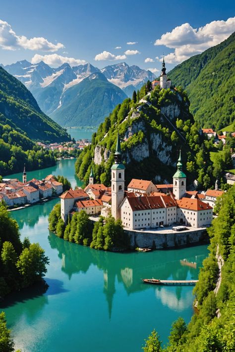 10 Must-Visit Places in Slovenia for an Unforgettable Trip! Slovenia Bled Lake, Most Beautiful Places In The World, Slovenia Alps, Slovenia Aesthetic, Affordable Honeymoon Destinations, Travel Slovenia, City And Nature, Piran Slovenia, Triglav National Park