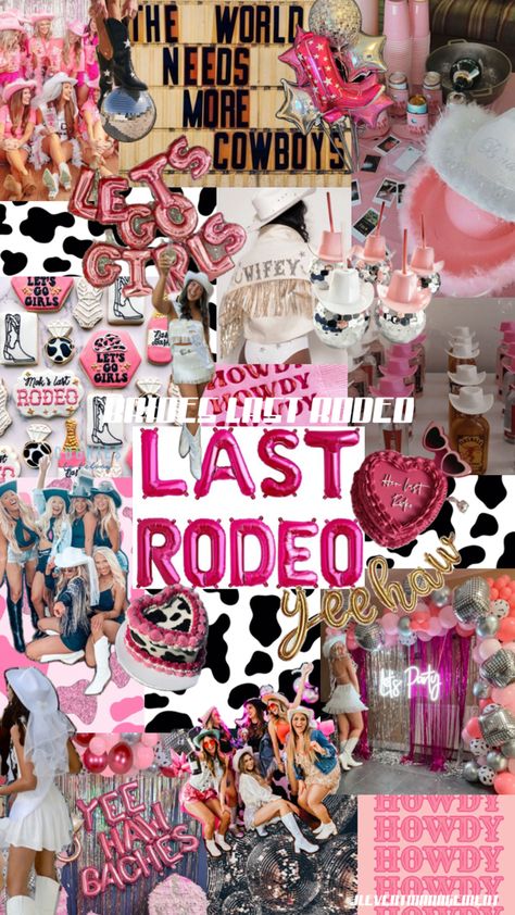 Brides last rodeo bachelorette party / hens night theme! Hens Night Theme, Brides Last Rodeo, Night Party Theme, Bachelorette Outfit Themes, Last Rodeo Bachelorette Party, Rodeo Bachelorette Party, Last Rodeo Bachelorette, Bachelorette Party Planner, Hens Party Themes