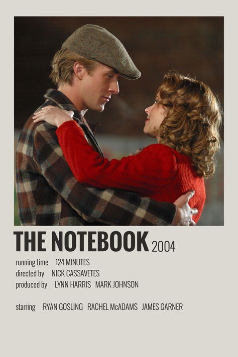 Show Polaroid Poster, The Notebook Movie, Notebook Movie, Indie Movie Posters, Film Polaroid, Filmy Vintage, Photo Polaroid, Film Vintage, Iconic Movie Posters