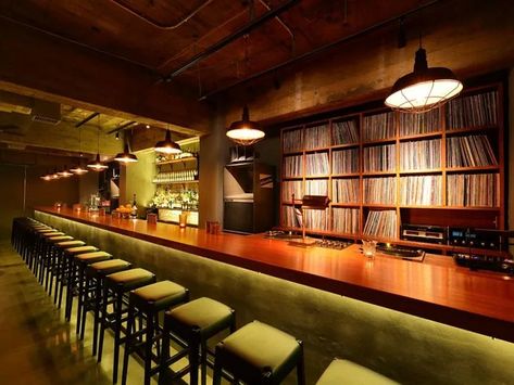 Speakeasy Decor Bar, Listening Bar, Hifi Bar, Vinyl Bar, Old West Decor, Vinyl Record Room, Vinyl Cafe, Lounge Aesthetic, Speakeasy Decor