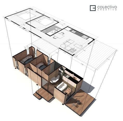 Portfolio D'architecture, Modular Housing, Presentation Styles, Architecture Presentation Board, Plans Architecture, Interior Design Presentation, Architecture Graphics, Presentation Layout, Architectural Drawing