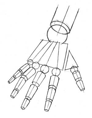 Life Drawing class - drawing with geometric shapes to get proportions Hand Drawing Proportions, Shapes For Body Drawing, Drawing By Shapes, Geometric Body Drawing, Draw Geometric Shapes, Hand Proportions Drawing, Anatomy Drawing Shapes, Shapes For Anatomy, How To Draw With Shapes