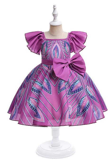 Girls Kids Dresses Style, Kids Styles Dress, Kid Dress Design, Babies Dresses Girl, Kids African Dresses, Dress Styles For Kids, Kids Wear Girls Fashion, Kids Dress Design, Kids Wedding Dress