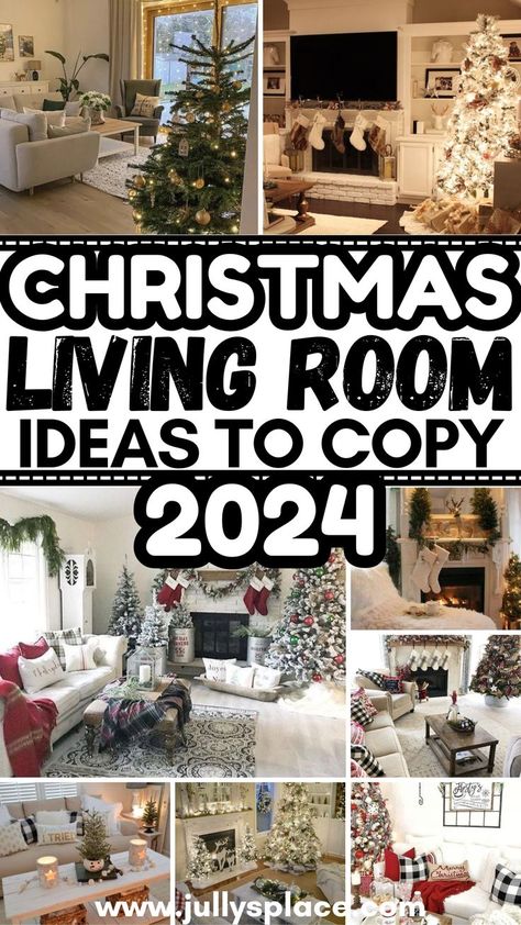 christmas living room decor, christmas living room decorations, christmas living room ideas, christmas living room, christmas decor ideas Christmas Living Room Decorations, Christmas Living Room Ideas, Christmas Living Room Decor, Cozy Christmas Living Room, Whimsical Christmas Decor, Christmas Apartment, Christmas Living Room, Christmas Decor Inspiration, Decor 2024