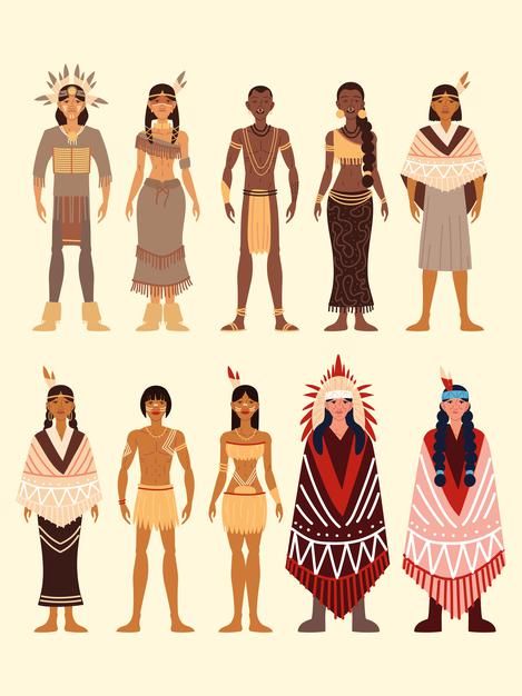 Indigineous Clothing, Indigenous Traditional Clothing, Native American Fanart, Indigenous People Drawing, Indigenous Outfit, Indigenous Drawing, Native American Outfits, Native Illustration, Tribe Drawing