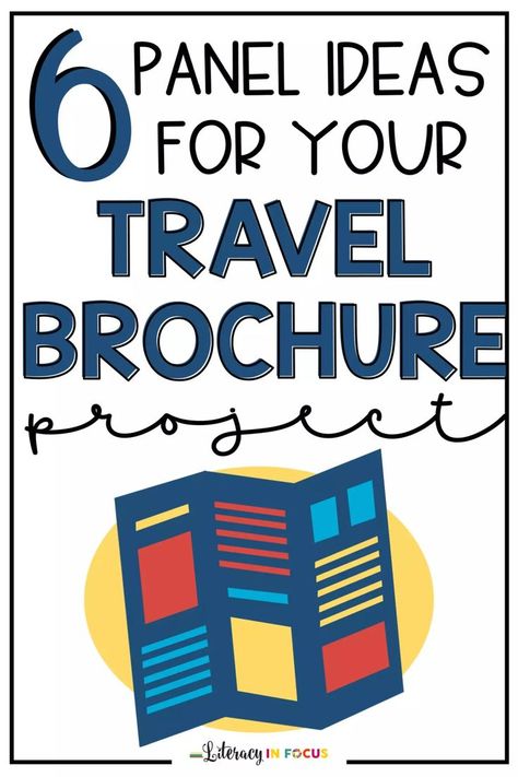 Get your students excited about history with a travel brochure Travel Brochure Project, Harry Potter Watercolor, Travel Brochure Design, Good Leadership Skills, Travel Project, Panel Ideas, Travel Brochure Template, Map Skills, Upper Elementary Resources