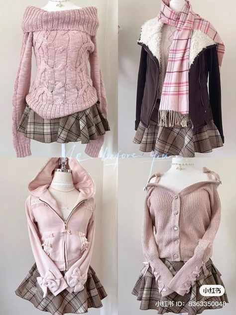 Himekaji Outfits, Sleeveless Puffer, Kawaii Fashion Outfits, Creation Couture, Pink Outfits, Really Cute Outfits, 가을 패션, Kawaii Clothes, Girly Outfits