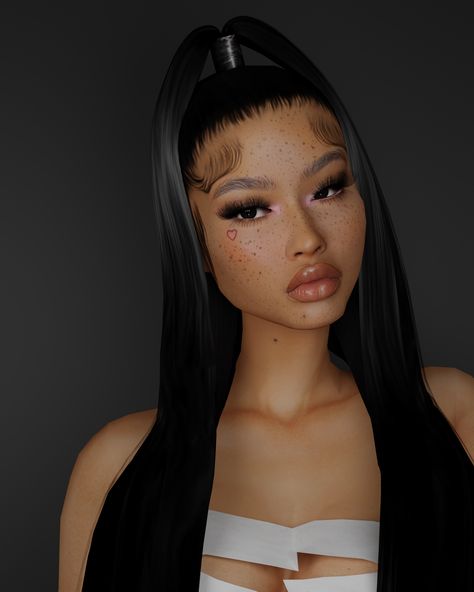 Cheveux Oranges, Sims 4 Black Hair, Sims 4 Cas Mods, The Sims 4 Skin, Makeup Cc, Play Sims 4, The Sims 4 Pc, Free Sims 4, India Love