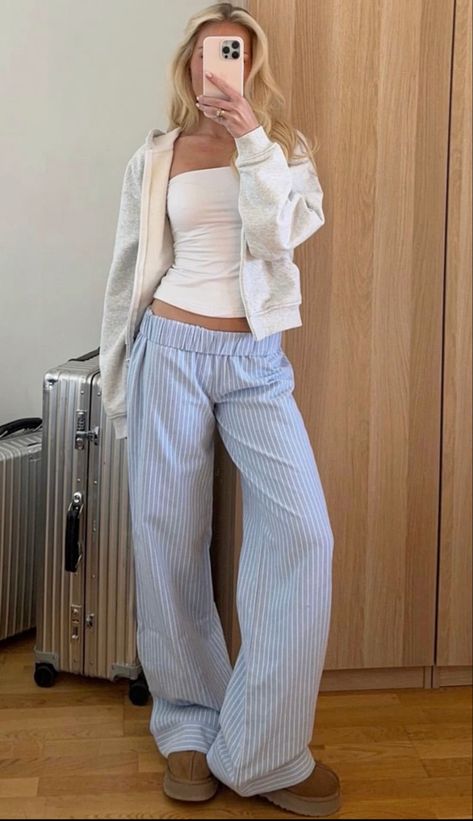 visit link to shop best summer essentials for 2024!   #linen #linenclothing #stripedpants #summerstyle #summerpants #summeroutfitideas #outfitstyle #outfitideasforwomen #outfitpost #summervibes #linenpants #teenfashionoutfits Uni Outfit Ideas Summer, Comfy College Fits, Summer Uni Outfits, Comfy College Outfit, Uni Outfits Summer, Uni Outfits, Outfit Inspo Summer, Stockholm Style, Stockholm Fashion