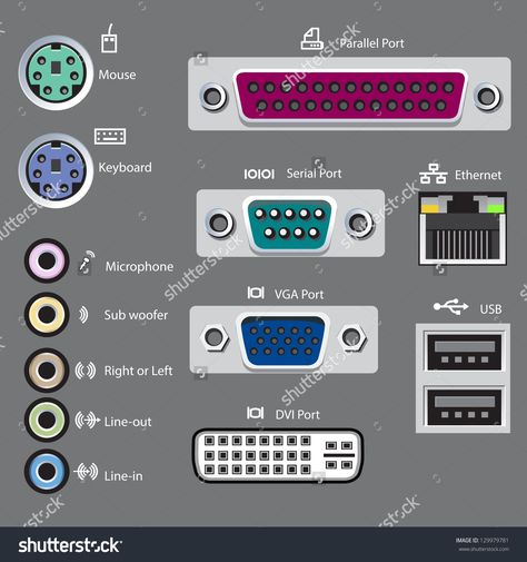 Usb Port Stock Photos, Images, & Pictures | Shutterstock Lab Komputer, Open Closets, Computer Keyboard Shortcuts, Wojskowy Humor, Computer Shortcut Keys, Arc Notebook, Computer Learning, Paper Collages, Jesus Culture