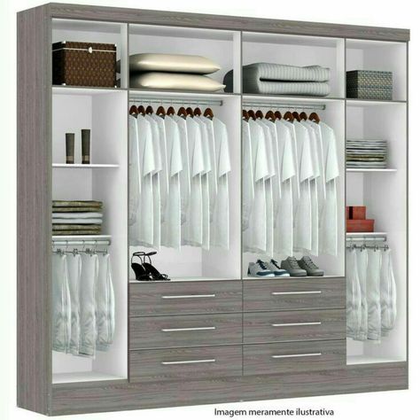 Bedroom Closet Layout, Dressing Design, Bedroom Cupboards, Bedroom Cupboard, Walk In Closet Design, Closet Design Layout, Open Closet, Bedroom Cupboard Designs, Wardrobe Interior Design