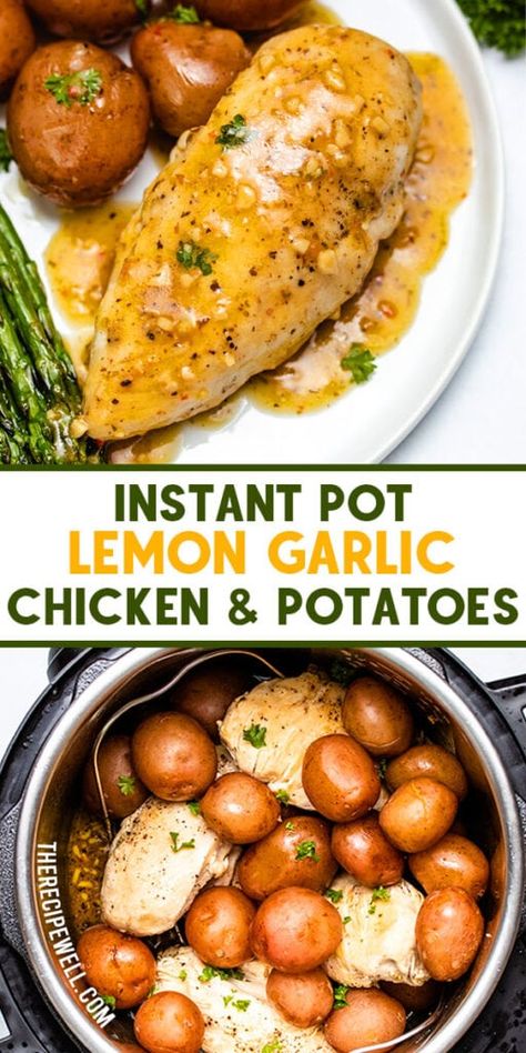 What To Cook In Instant Pot, Recipes With Chicken Instant Pot, Thaw Chicken In Instant Pot, Instant Pot Dinner Recipes Chicken, Easy Instant Pot Recipes Dairy Free, Insta Pot Recipes Chicken, Hot Pot Instant Pot, Instant Pot Lemon Chicken And Potatoes, One Pot Chicken Instant Pot Recipes