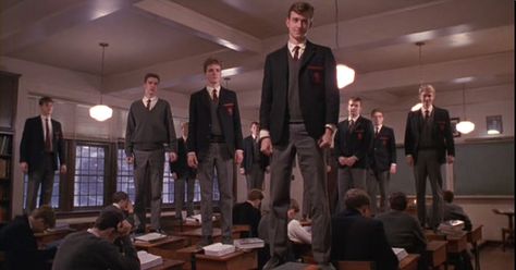 Dead Poet's Society Josh Charles, Peter Weir, Film Cult, Sean Leonard, Oh Captain My Captain, Captain My Captain, Septième Art, Dead Poets Society, Inspirational Quotes Pictures