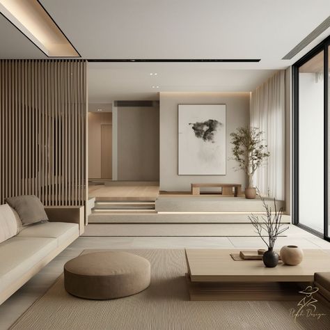 Minimalism has been a popular interior design staple for decades. However, if pure minimalism is a little 'dull' then you'll love our fusion of asian influences. It's a brilliant, and elegant, way to notch up your minimalist decor. Read it on https://loom.ly/xfTzMkw All renders created by Plush Design Interiors #asianminimalism #plushdesigninteriors #adelaideinteriordesigner #interiordesigneradelaidehills #adelaidedesignblog Asian House Design Interiors, Minimalist Contemporary Interior Design, Asian Living Room Designs, Minimal House Design Interior Minimalism, Korean Modern House Interiors, Minimalistic Houses Interior, Drop Down Living Room, Scandi Japanese Interior, Minimalistic Home Aesthetic