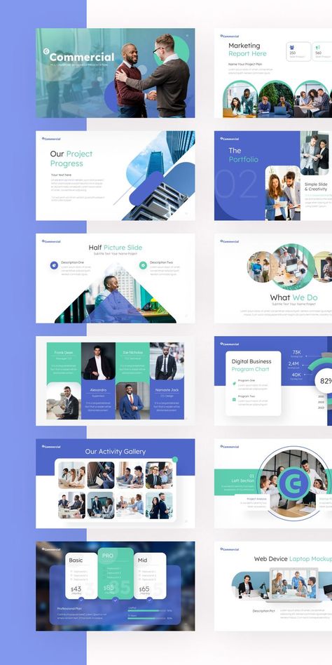 Multipurpose Professional PowerPoint Template Presentation Design Professional, Powerpoint Theme Ideas, Presentation First Page Design, Presentation Templates Design, Presentation Design Illustration, Geometric Powerpoint Design, Professional Slides Presentation, Research Presentation Design, Brand Presentation Layout