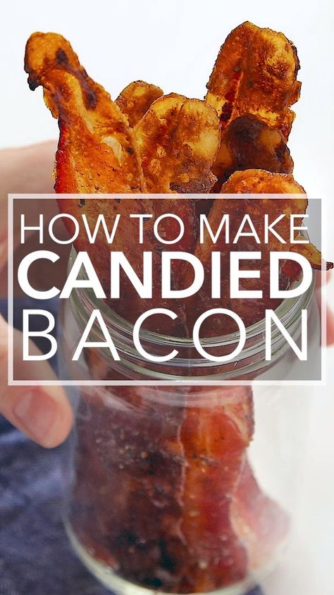 Bacon Ideas Snacks, Candied Bacon Air Fryer, Millionaire Bacon Recipe, Million Dollar Bacon, Rub Seasoning, Candied Bacon Recipe, Bacon Appetizers, Baked Bacon, Candied Bacon