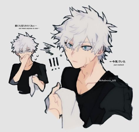 Touya Todoroki, Buko No Hero Academia, My Hero Academia Episodes, Anime Oc, Hero Academia Characters, Fanarts Anime, My Hero Academia Manga, An Anime, White Hair