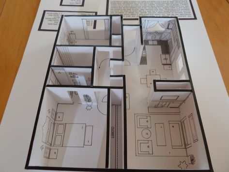 3d Tiskárna, Board House, Interior Design Sketchbook, مشروعات العلوم, Architecture Blueprints, Architecture Design Process, Interior Design Student, Architecture Drawing Plan, Concept Models Architecture