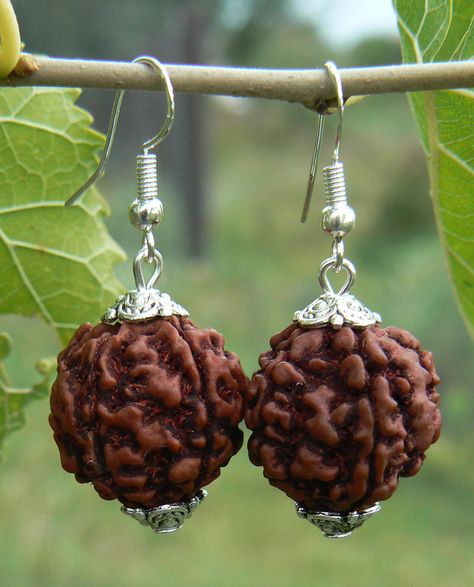 #Rudraksha earrings with sterling silver hooks, #Shiva bead, Healing seed, Nature #vegan jewelry, #Spiritual #Hindu symbol, #Vedic jewelry, #Shakti http://etsy.me/2EiOPPU #jewelry #earrings Spiritual Teardrop Nickel-free Jewelry, Nickel-free Teardrop Spiritual Jewelry, Festival Jewelry With Round Beads And Ear Wire, Spiritual Sterling Silver Teardrop Earrings, Spiritual Teardrop Sterling Silver Earrings, Traditional Hypoallergenic Drop Earrings, Spiritual Teardrop Hypoallergenic Jewelry, Spiritual Hypoallergenic Teardrop Jewelry, Spiritual Hypoallergenic Earrings As Gift